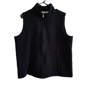 Croft & Barrow Woven Vest